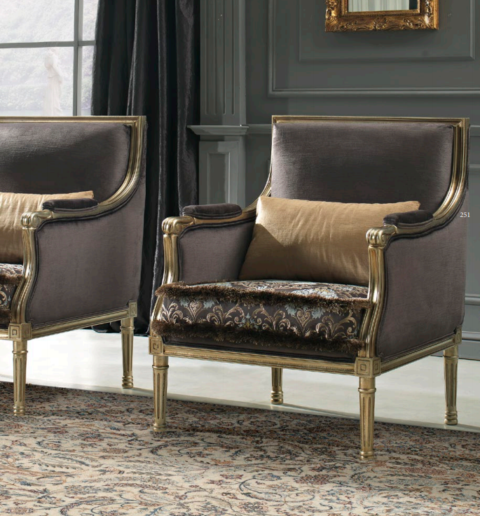 Numeriek taart Voorkomen 41 CLASS Italiaanse Luxe Klassieke Fauteuil - Losse fauteuils - Woiss  Meubels | Stijlvol Inrichten voor Luxe Interieur