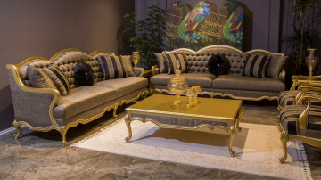 Klassieke Bankstel AMIRA voor Stijlvolle Wonen