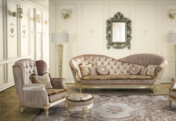 Model SILVY, Exclusieve Design Klassieke Bank