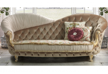 Model GRACE, Prachtige Stijlvolle Bankstel voor Exclusieve Design Interieur