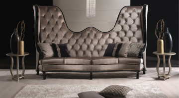 Model NABILA, Exclusieve Huis Interieur met Luxeuze Design Bankstel