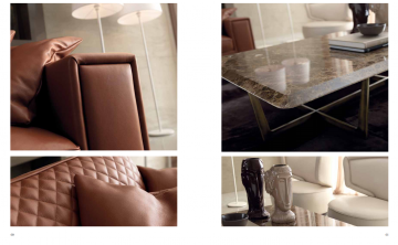 Model MARCEL, Chique Cognac Leer Bank Interieur Advies