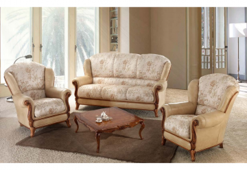 Model ZEUS, Echte Italiaanse Leren Bankstel Stijlvol Interieur Ideeën