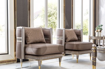 Klassieke Barok Bankstel voor Stijlvolle Uitstraling en Luxe Interieur