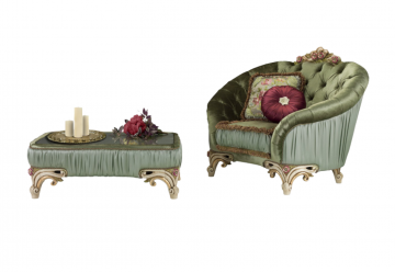 Model NARCISO, Stijlvol Design Bank voor Luxeuze Uitstraling Interieur