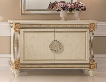 3 arredoclassic liberty golden italian sideboard narrow small 2 door