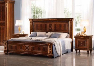 Model MODIGLIANI, Noten Interieur Ideeën voor Luxe Slaapkamer