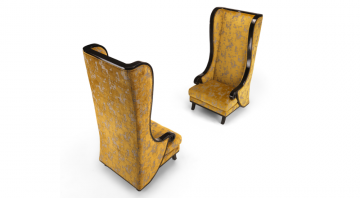 Model NABILA, Exclusieve Huis Interieur met Luxeuze Design Bankstel