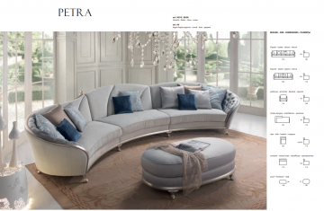 Model PETRA, Stijlvol Volledig Leren Bankstellen Inrichting Ideeën