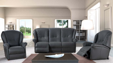 Volledige leder bankstel