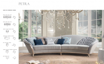 Model PETRA, Stijlvol Volledig Leren Bankstellen Inrichting Ideeën