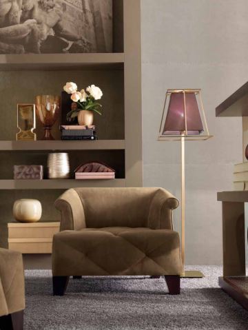 Model MARCEL, Chique Cognac Leer Bank Interieur Advies