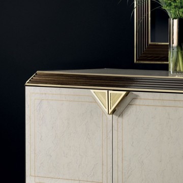 Adora interiors diamante collection buffet handle detail 0