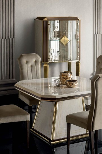 Adora interiors diamante collection display cabinets glass 0