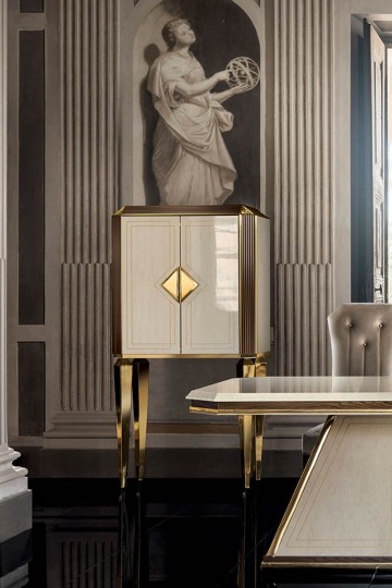 Adora interiors diamante collection glass display cabinets 0