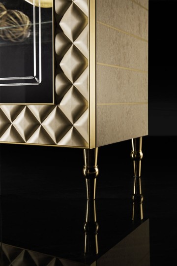 Adora sipario dining glass cabinet detail 0