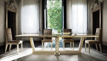 Adora sipario dining table chairs