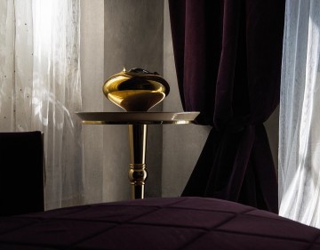 Luxe Italiaanse Arredo Classic Bankstel Set met Heldere Stof 