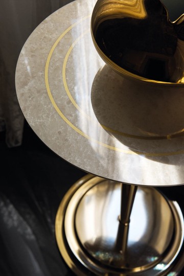 Luxe Italiaanse Arredo Classic Bankstel Set met Heldere Stof 