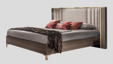 Model ESSENZA, Marmer Deco Interieur Goud Tinten Slaapkamer 