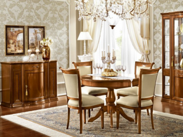 Model TORIANI, de Italiaanse Noten Interieur Selectie van Interieuradvieseurs voor Vintage Interieur