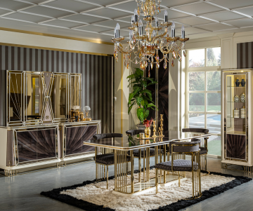 Luxeuze Interieur Woonkamer met Luxe Design Meubels