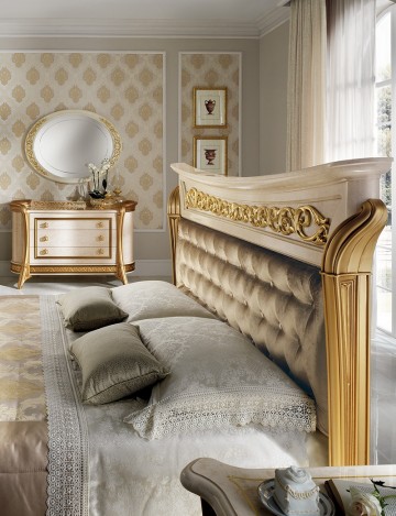 Model MELODIA, Art Deco Interieur Ideeën voor Luxe Slaapkamer