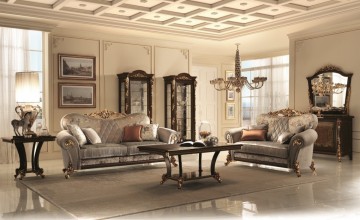 4 klassiek sinfonia stoffen bankstel arredoclassic meubelen Breda