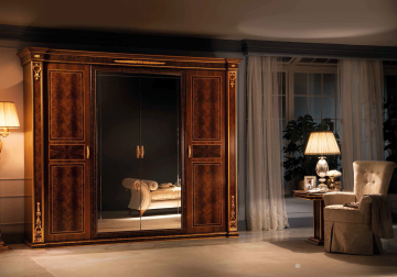 Model MODIGLIANI, Noten Interieur Ideeën voor Luxe Slaapkamer