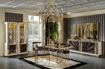 Luxeuze Interieur Woonkamer met Luxe Design Meubels