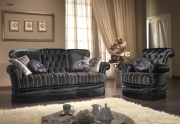 CHERIE BANKSTEL kwaliteits engelse stijl stoffen bankstellen