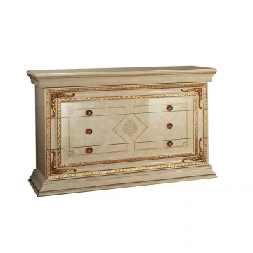 Model LEONARDO, Goudtinten Interieur Ideeën voor Luxe Slaapkamer