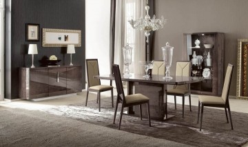 Italiaanse Woonkamer | Italiaanse Eetkamer | Modern Woonkamer | Houten Eettafel