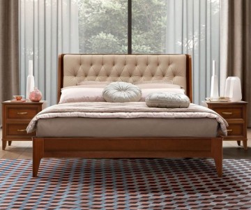 Giotto walnut  bed 160 01