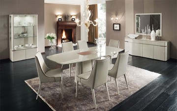 Grace Woonkamer Hoogglans Witte Modern Woonkamer