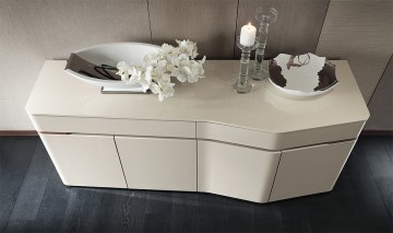 Grace Woonkamer Hoogglans Witte Modern Woonkamer