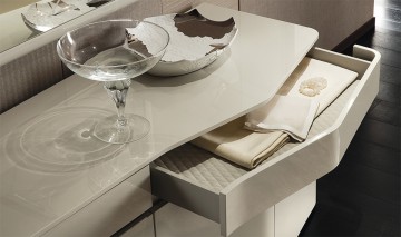 Grace Woonkamer Hoogglans Witte Modern Woonkamer