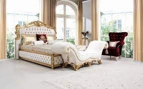 FIESTA, Barok Bed Ideeën voor Luxe Slaapkamer Interieur