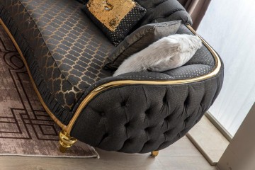 Klassiek interieur en klassieke bankstellen