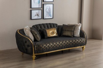 Klassiek interieur en klassieke bankstellen