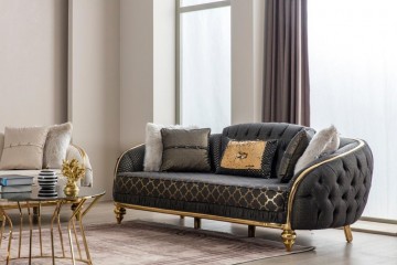 Klassiek interieur en klassieke bankstellen