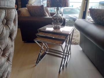 Bijzettafel van Echte Marmer