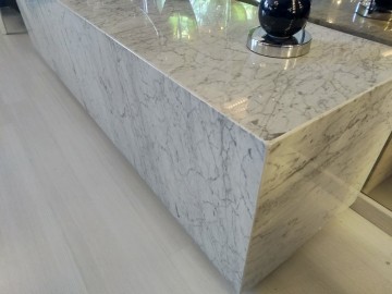 Marble Block TV Kast van Echte Marmer