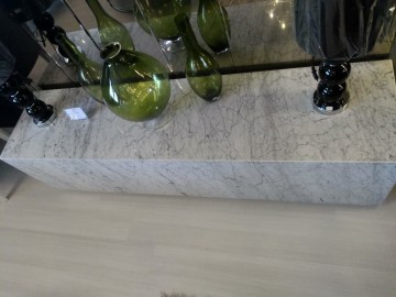 Marble Block TV Kast van Echte Marmer