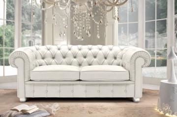 KING BANKSTEL engelse stijl leren chesterfield banken bankstellen
