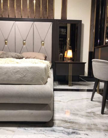 Model MADRID, Stijlvol Deco Interieur Slaapkamer Inrichting