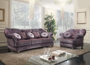 Model MESSINA, Exclusieve Huis Interieur met Luxeuze Design Bankstel