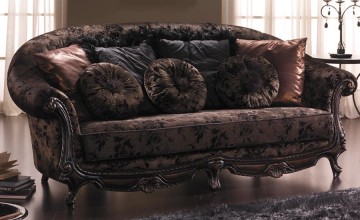 MARYLIN Klassiek barok sijl stoffen banken bankstellen