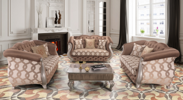 Model charma luxeuze uitstraling met exclusieve design bankstel