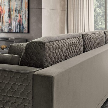 Model MOOD, Italiaanse Stoffen Stijlvol Bankstel 